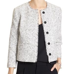 EUC Banana Republic Boucle Cropped Jacket